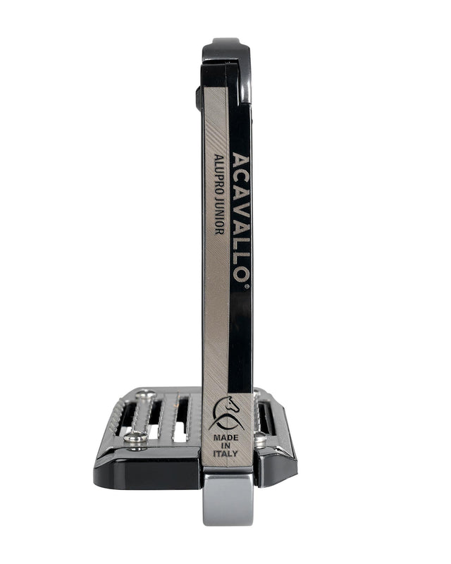 Acavallo Arena AluPro Junior Stirrups Titanium