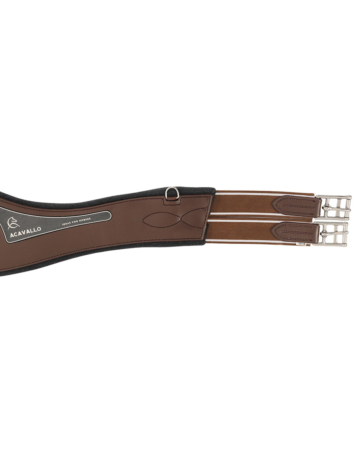 Acavallo Gel PVC Jumping Girth Brown