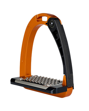 Acavallo Arena AluPro Junior Stirrups Orange