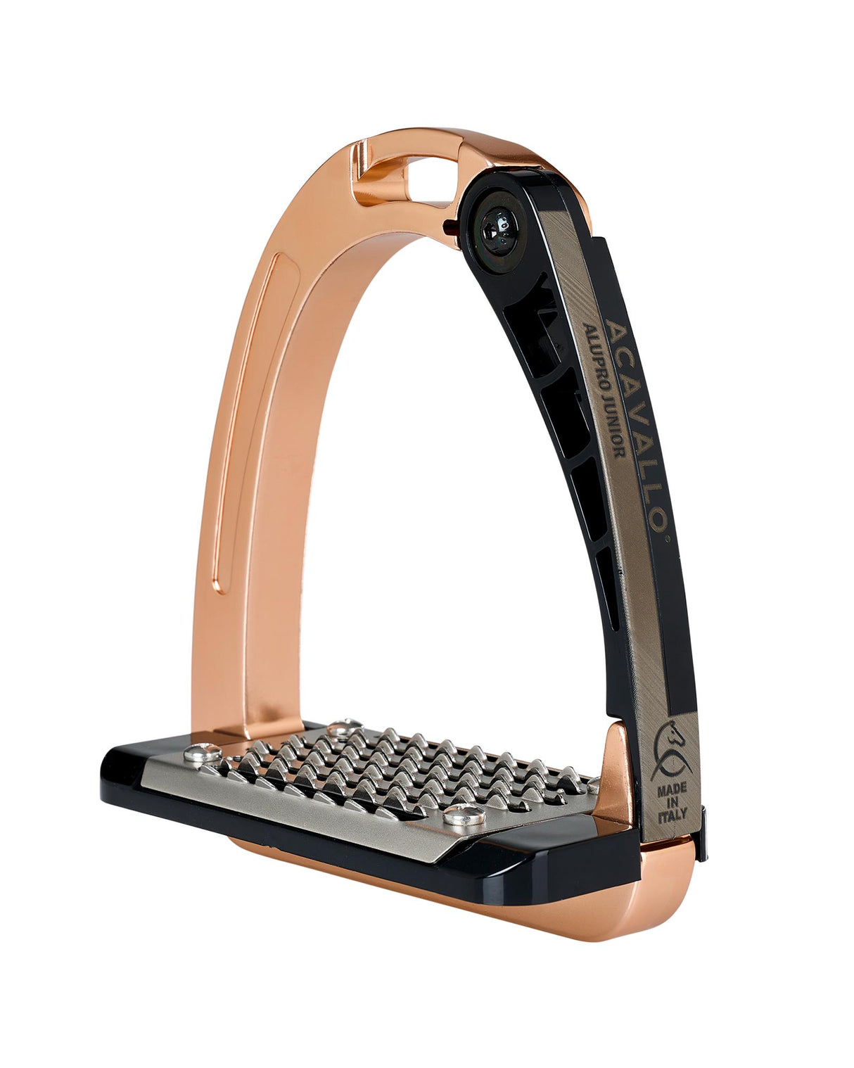 Acavallo Arena AluPro Junior Stirrups Rose Gold