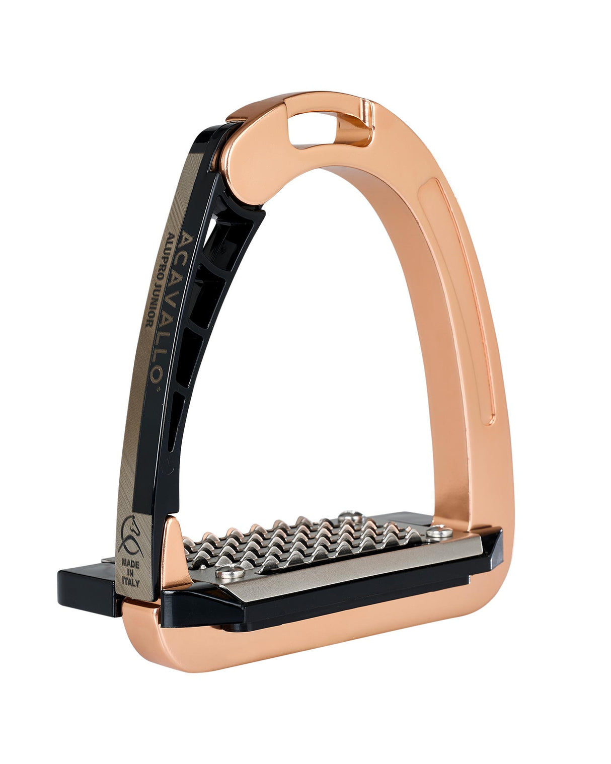 Acavallo Arena AluPro Junior Stirrups Rose Gold