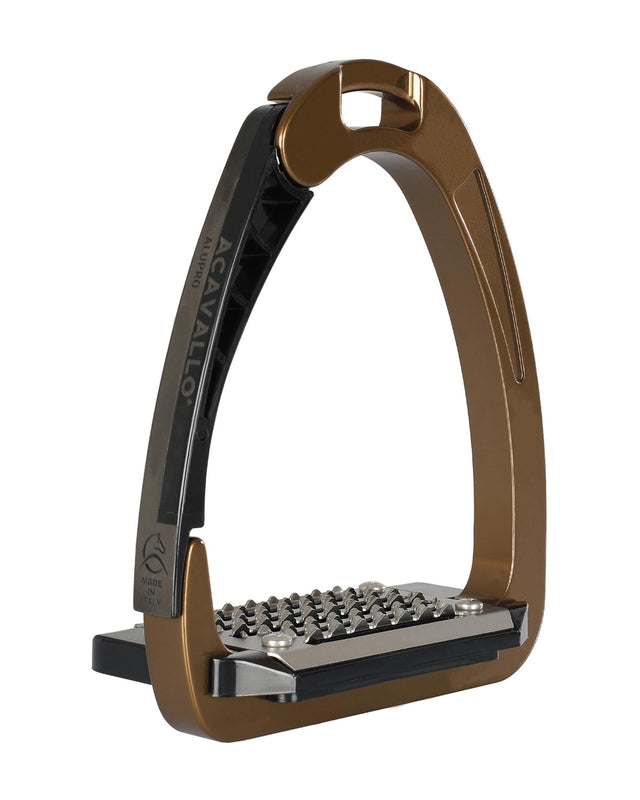 Acavallo Arena AluPro Stirrups Bronze