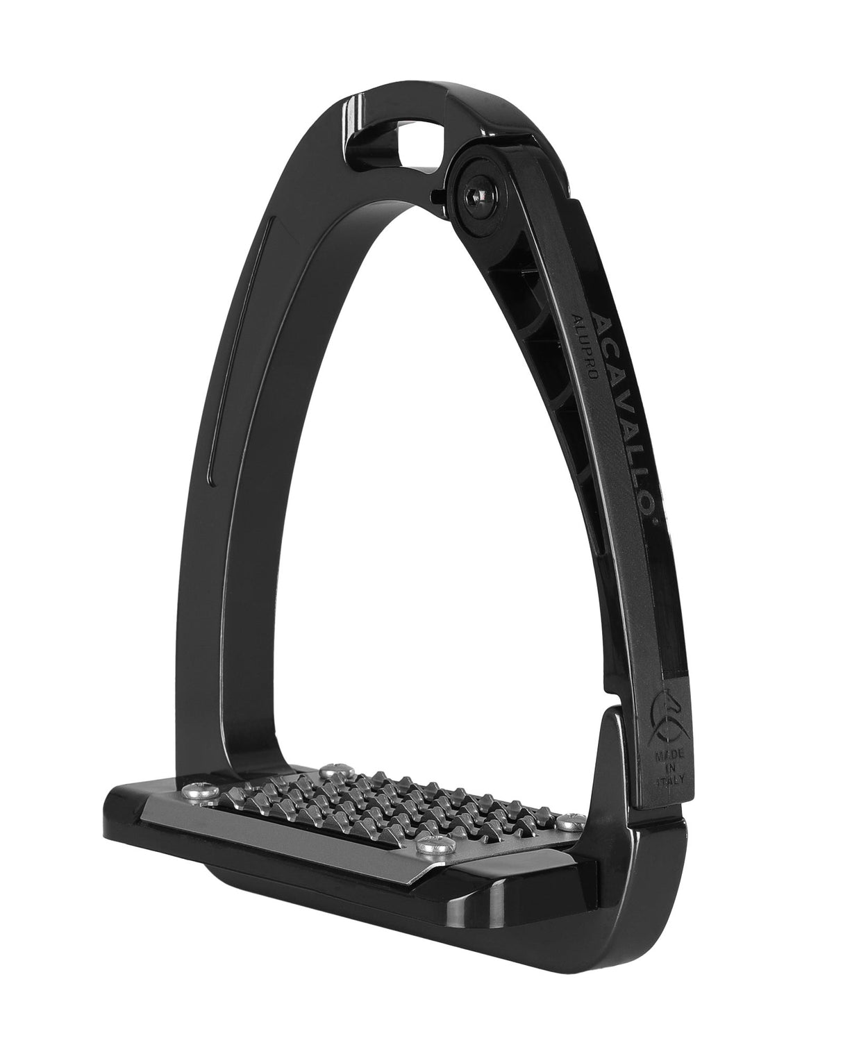 Acavallo Arena AluPro Stirrups Charcoal