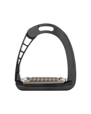 Acavallo Arena AluPro Junior Stirrups Charcoal