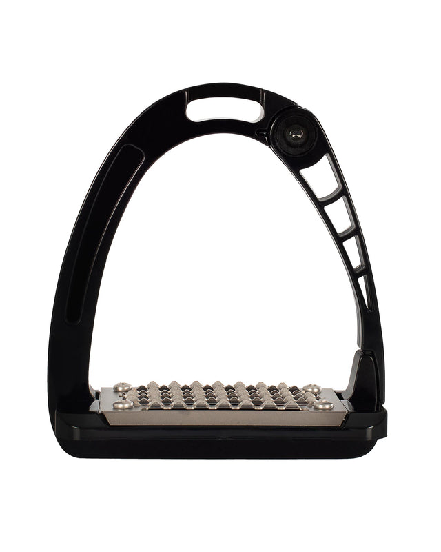 Acavallo Arena AluPro Junior Stirrups Black