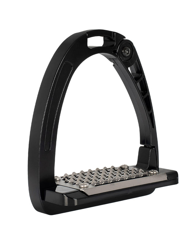 Acavallo Arena AluPro Junior Stirrups Black