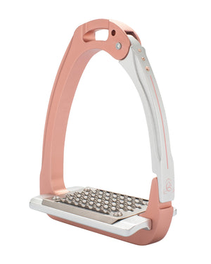 Acavallo Arena AluPlus 2.0 Swarovski Stirrups Antique Rose