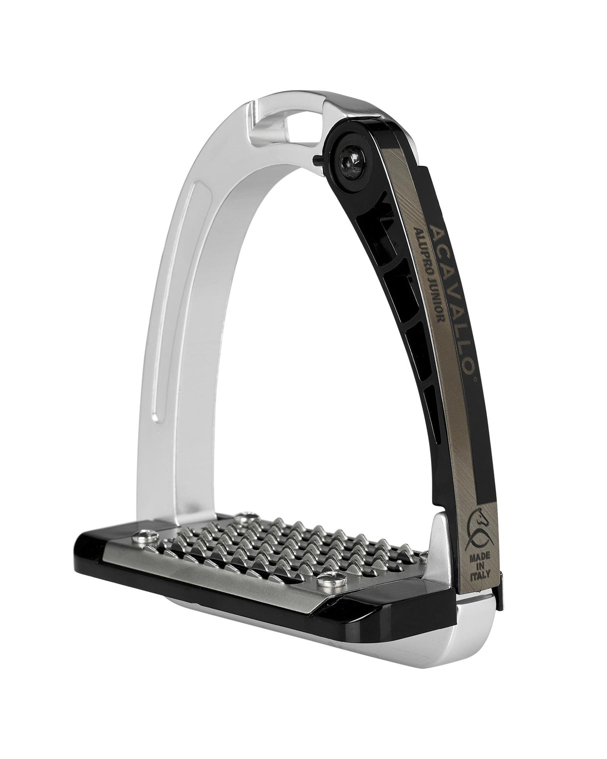 Acavallo Arena AluPro Junior Stirrups Silver