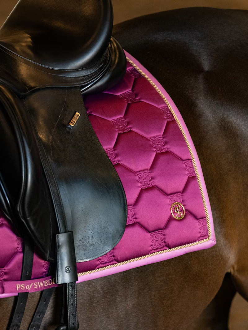 PS of Sweden The Essence Dressage Saddle Pad Fuchsia Flash