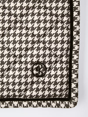 PS of Sweden Houndstooth Dressage Saddle Pad Black