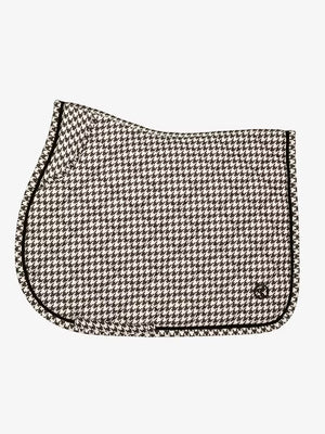 PS of Sweden Houndstooth Jump Saddle Pad Black