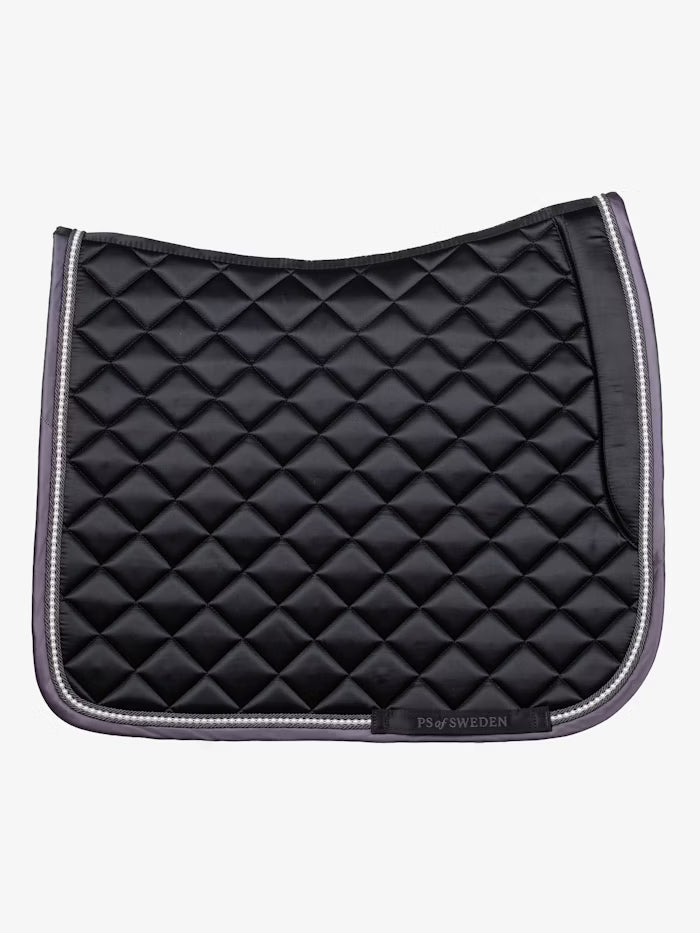 PS of Sweden Pearl Monogram Dressage Saddle Pad Black