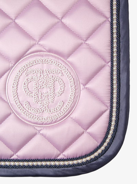 PS of Sweden Pearl Monogram Dressage Saddle Pad Frosted Lilac