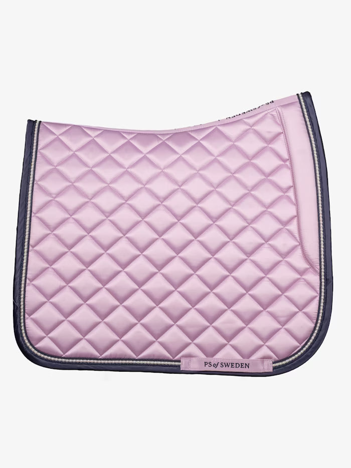 PS of Sweden Pearl Monogram Dressage Saddle Pad Frosted Lilac
