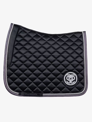 PS of Sweden Pearl Monogram Dressage Saddle Pad Black