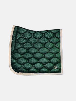 PS of Sweden Stardust Pearl Dressage Saddle Pad Sparkly Emerald