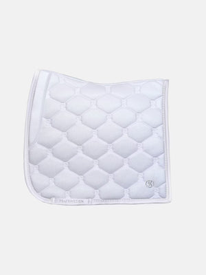 PS of Sweden Stardust Pearl Dressage Saddle Pad Sparkly White