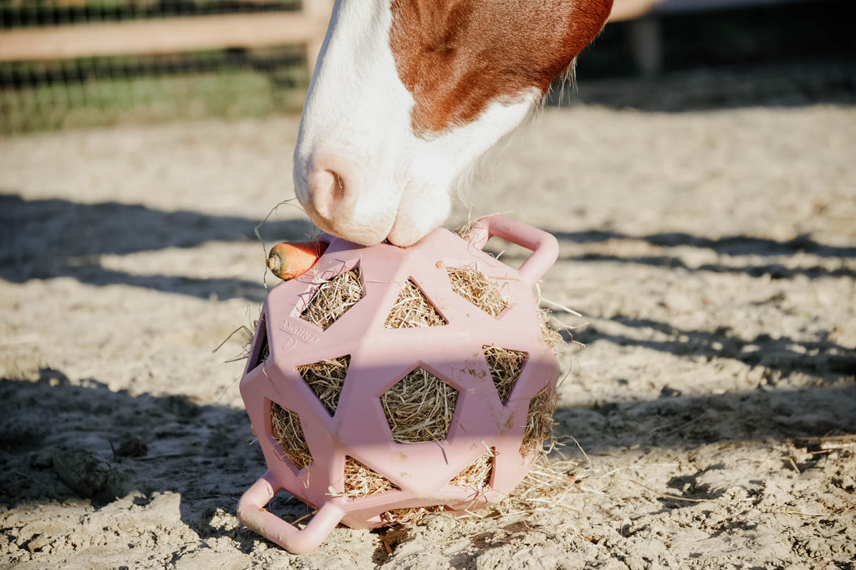 Kentucky Relax Horse Play & Hay Ball Old Rose