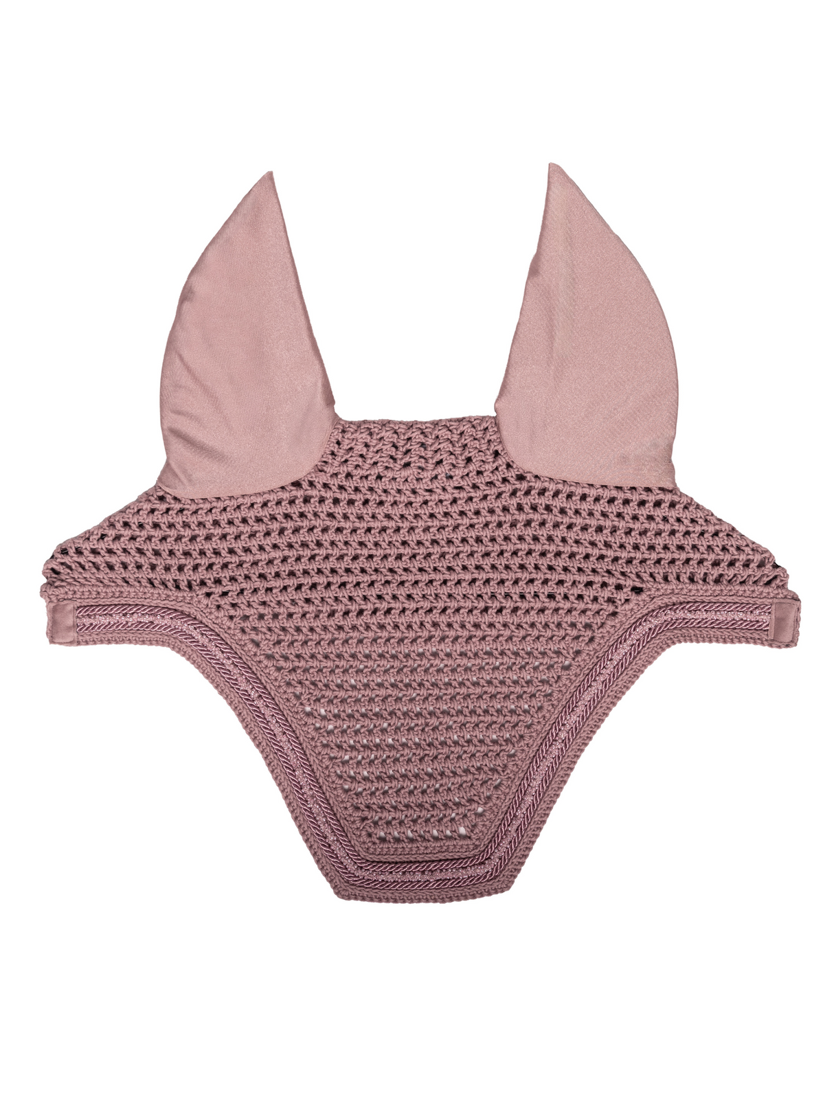 Kentucky Velvet Mini Pearls Wellington Ear Bonnet Old Rose