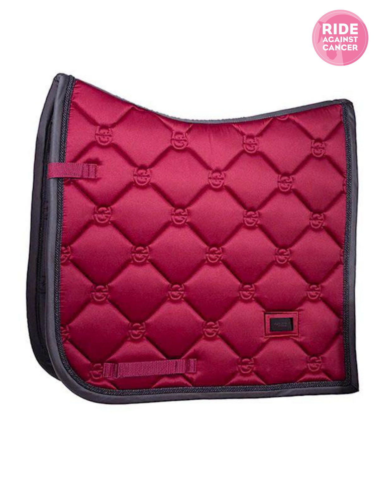 Equestrian Stockholm Dressage Saddle Pad Wild Rose