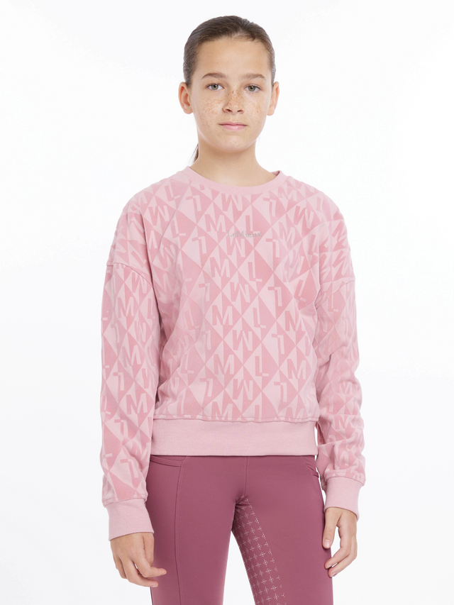 LeMieux Young Rider Clea Crew Sweat Blossom