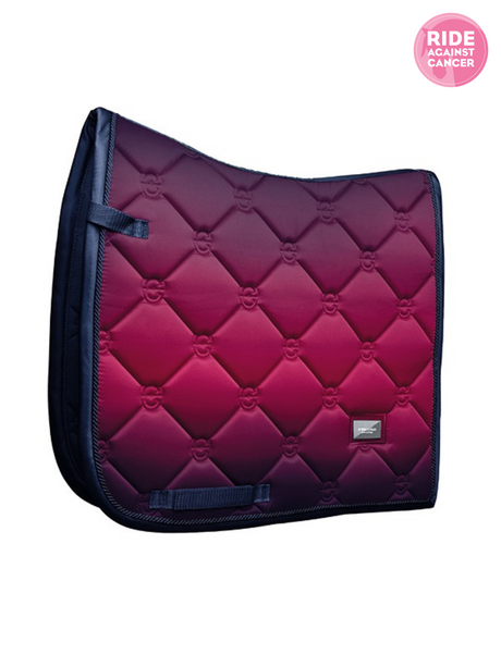 Equestrian Stockholm Dressage Saddle Pad Faded Fuchsia