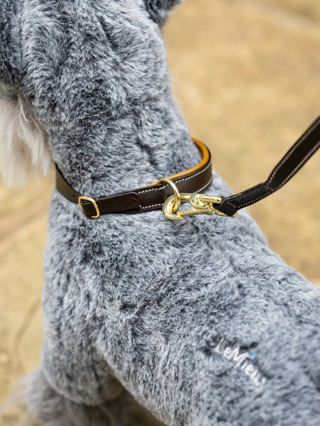 LeMieux Toy Puppy Collar & Lead Ginger/Brown