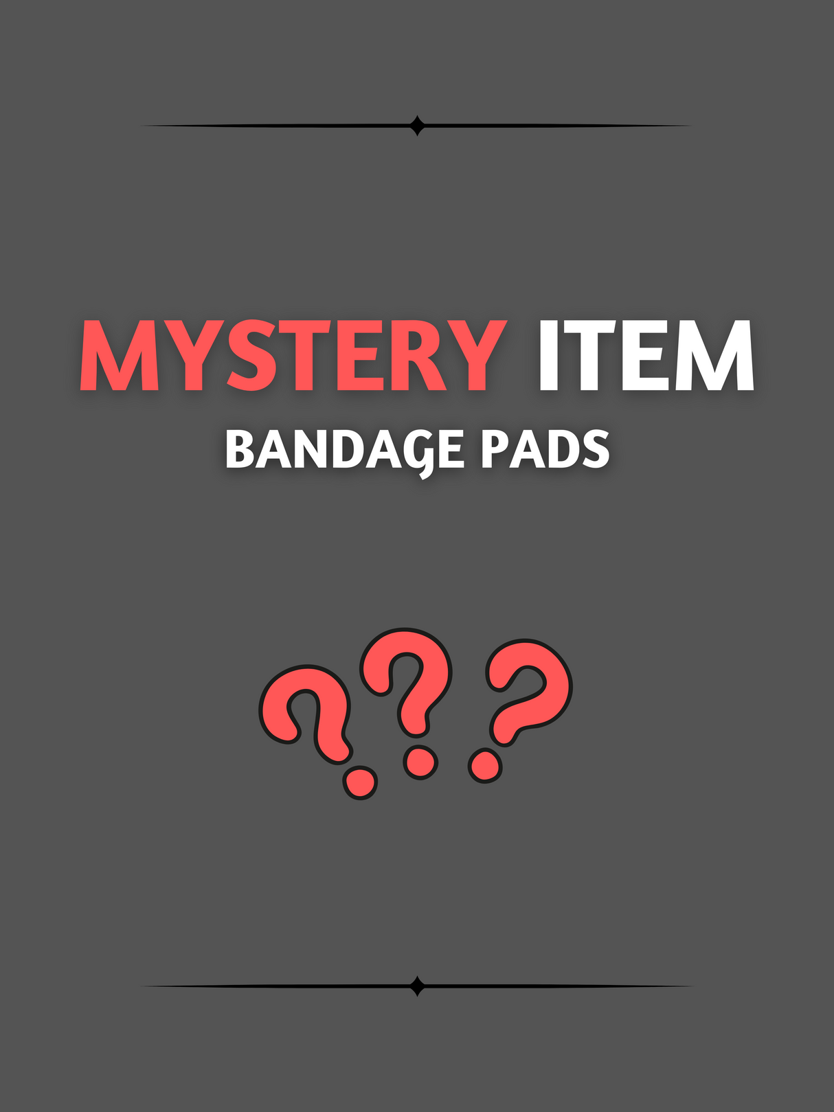 Mystery Bandages Pads