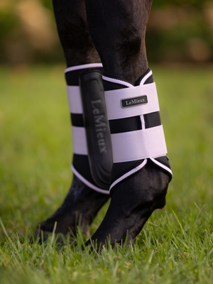 LeMieux Grafter Brushing Boots Lilac