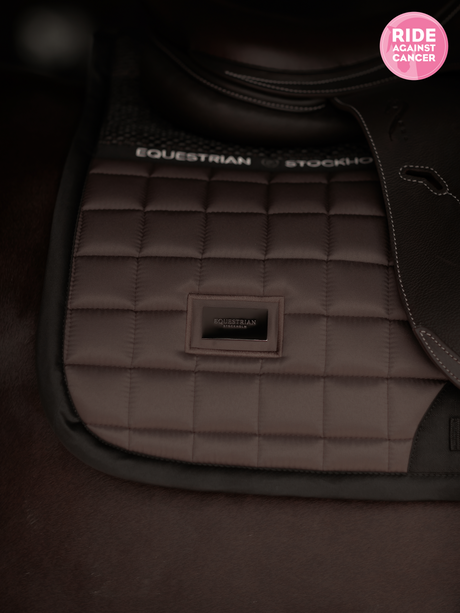 Equestrian Stockholm Jump Saddle Pad Sportive Modern Mocha