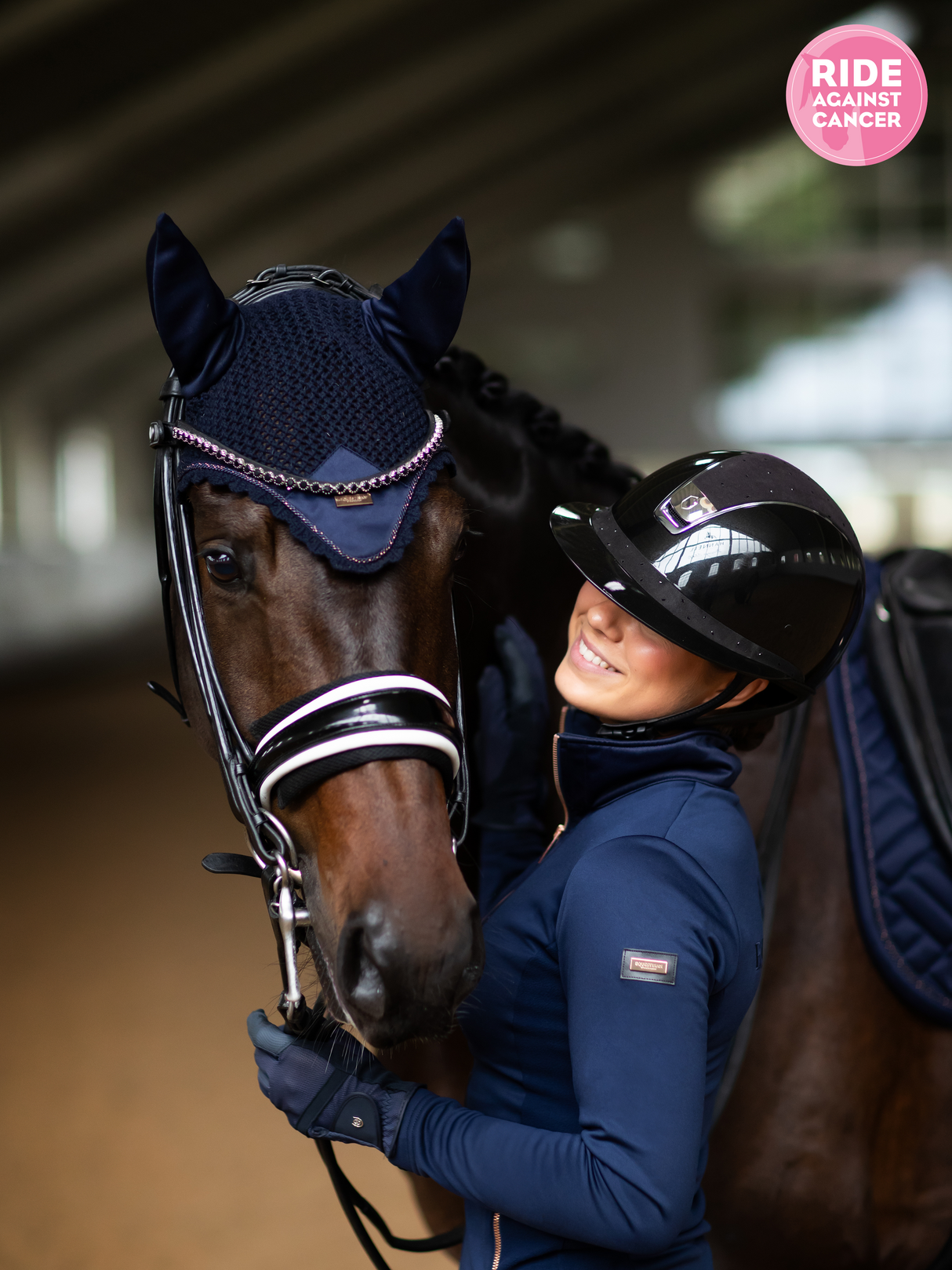 Equestrian Stockholm Fleece Jacket Lagoon Blush