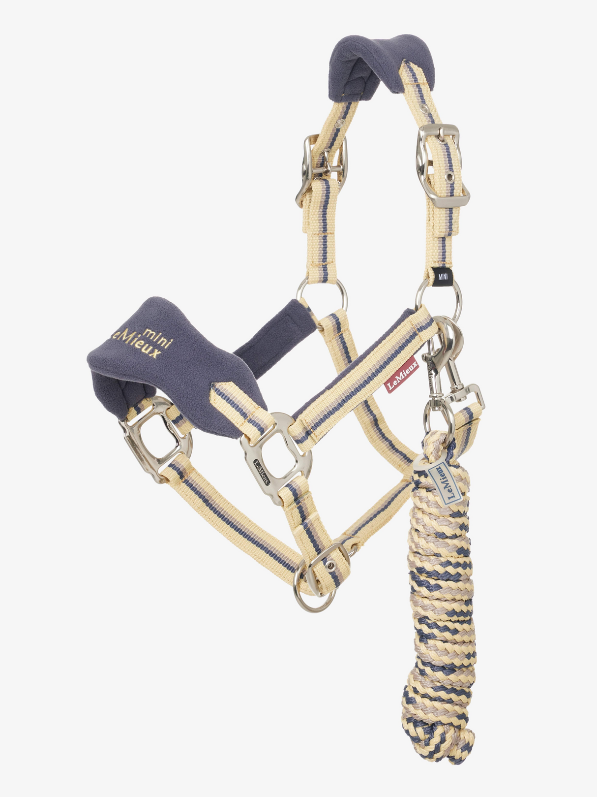 LeMieux Mini Vogue Headcollar & Leadrope Dusk Blue