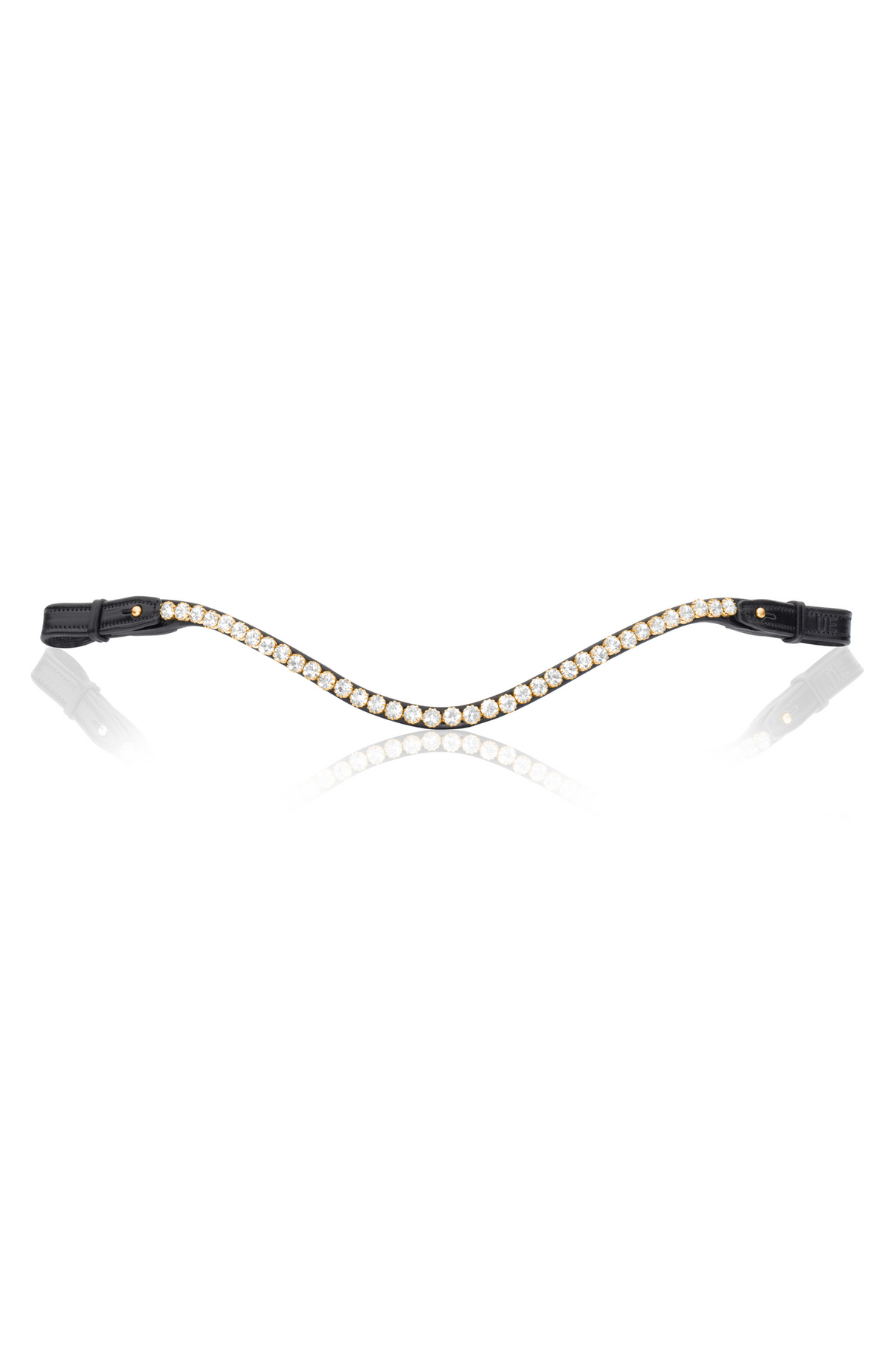 IN STOCK - Utzon Equestrian Elegant Browband Clear