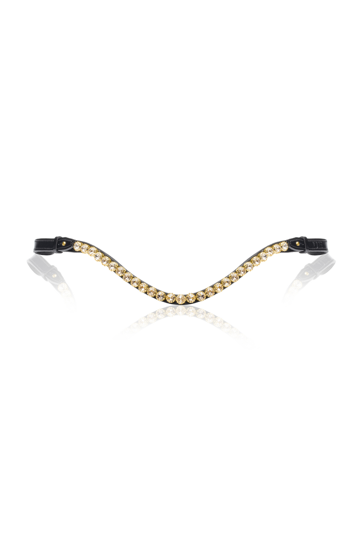 Utzon Equestrian Emperor Browband Clear