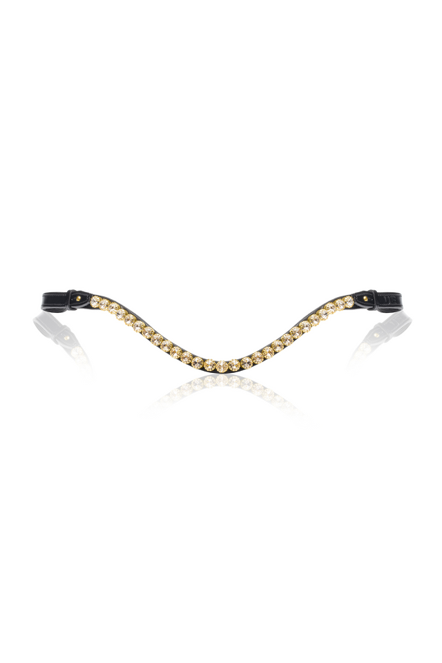 Utzon Equestrian Emperor Browband Clear