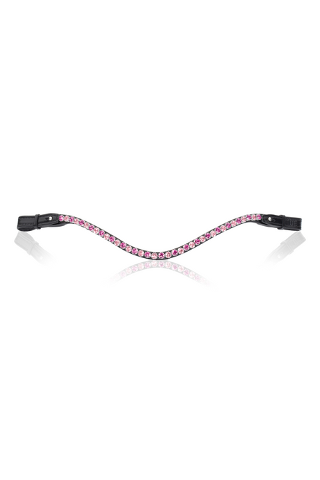 IN STOCK - Utzon Equestrian Elegant Browband Party Pink
