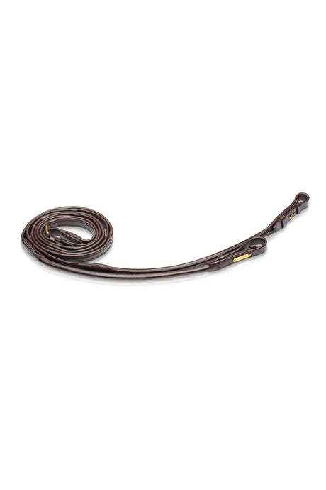 Utzon Equestrian Rolled Leather Reins - padded