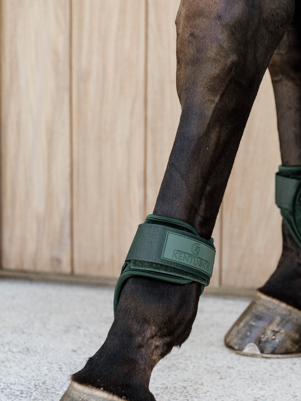 Kentucky Velvet Bamboo Tendon & Fetlock Boots Dark Green