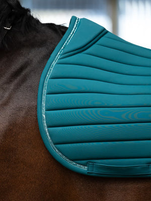 PS of Sweden Stripe Jump Saddle Pad Jade Noir