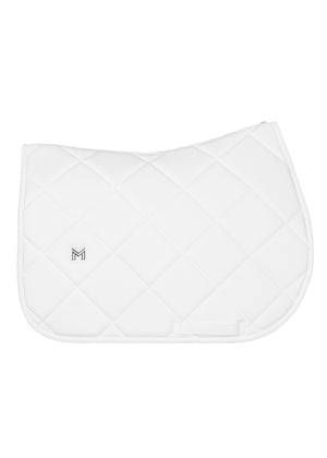 Maximilian Crew Jump Saddle Pad White