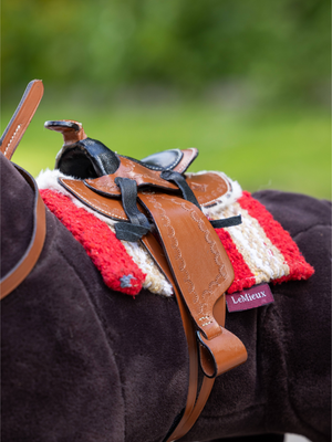 LeMieux Toy Pony Western Saddle Tan