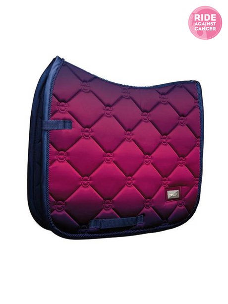 Equestrian Stockholm Dressage Saddle Pad Faded Fuchsia