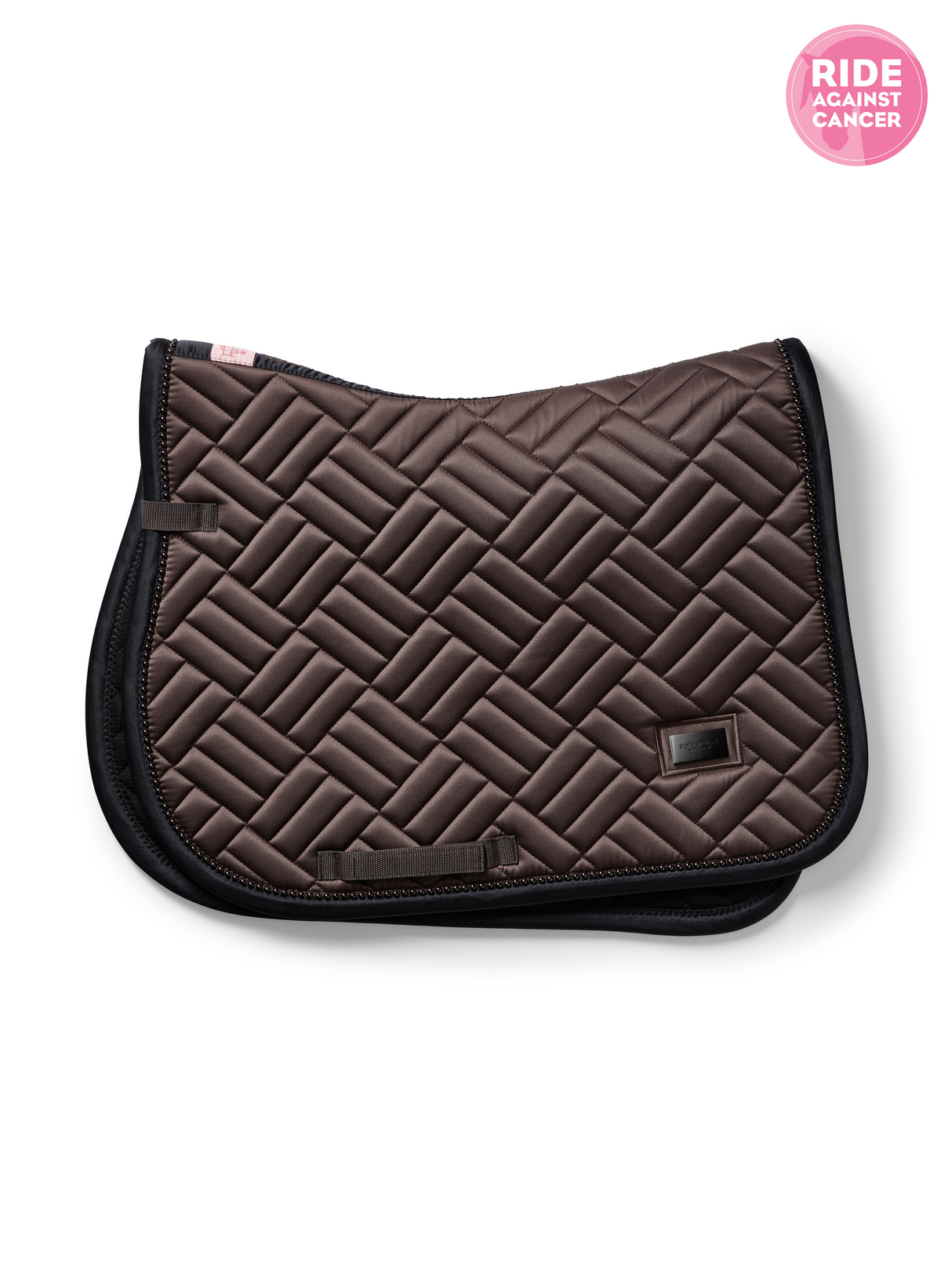 Equestrian Stockholm Jump Saddle Pad Modern Mocha