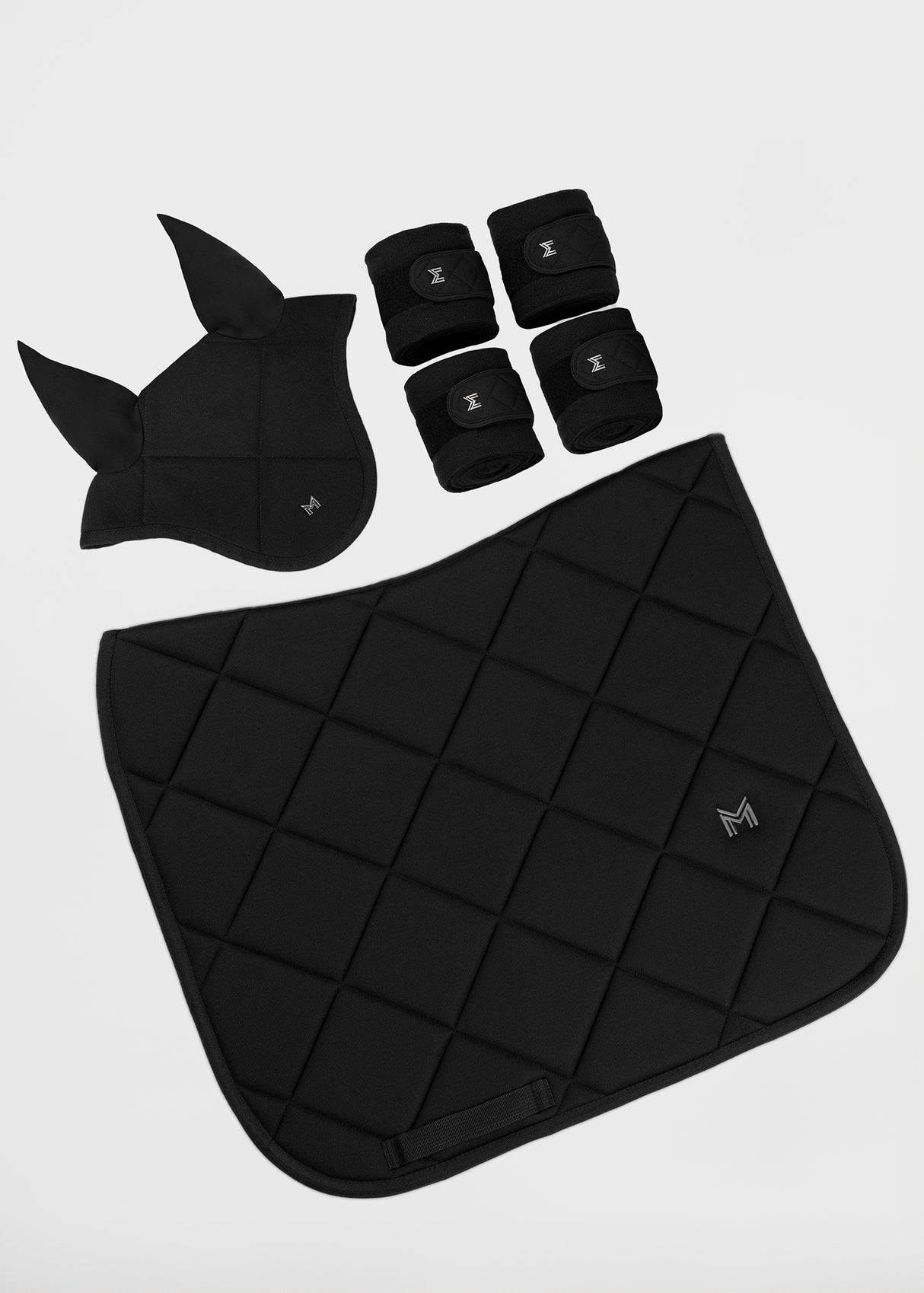 Maximilian Crew Bandages Black