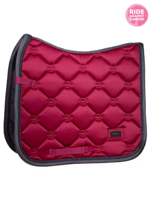 Equestrian Stockholm Dressage Saddle Pad Wild Rose