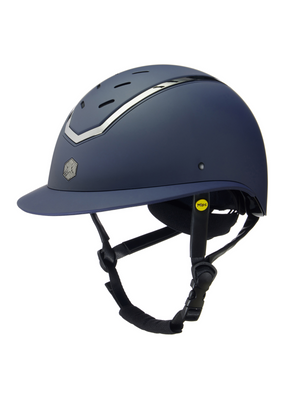 Charles Owen Kylo Helmet Navy Matte/Pewter