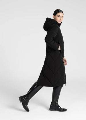 Maximilian Global Puffer Jacket Black