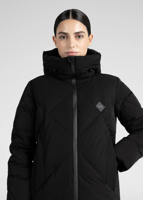 Maximilian Global Puffer Jacket Black