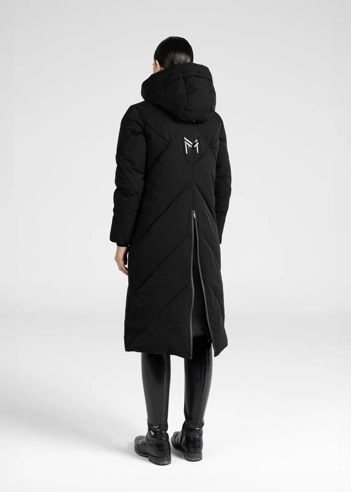 Maximilian Global Puffer Jacket Black