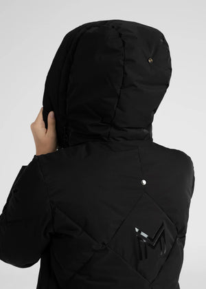 Maximilian Global Puffer Jacket Black